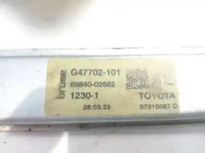 Second-hand car spare part rear left window regulator for toyota corolla e21 corolla (e21/eh1) basico oem iam references 6984002682  