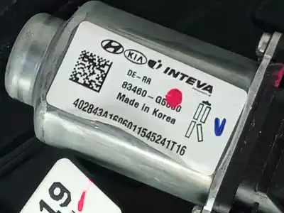 Peça sobressalente para automóvel em segunda mão elevador de vidros traseiro direito por kia niro * referências oem iam 83481g5000  83480g5000
