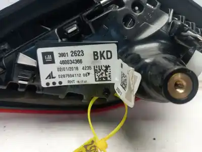 Peça sobressalente para automóvel em segunda mão farolim interior traseiro esquerdo por opel corsa e (x15) 1.4 lpg (08, 68) referências oem iam 13454500  