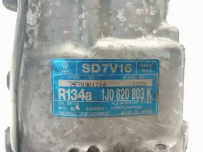 Peça sobressalente para automóvel em segunda mão compressor de ar condicionado a/a a/c por audi a3 (8l) 1.6 ambiente referências oem iam 1j0820803k  