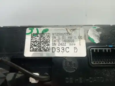 Peça sobressalente para automóvel em segunda mão comando de sofagem (chauffage / ar condicionado)  por kia niro * referências oem iam 97250g5330ca  