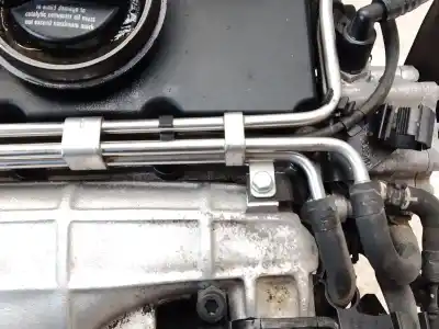 Second-hand car spare part complete engine for audi a3 (8p1) 2.0 tdi oem iam references 03g100098ax  bkd 019845