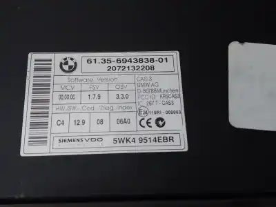 Second-hand car spare part ignition switch for bmw x5 (e70) xdrive 30 d oem iam references 61316966714 61316934807 61356943838