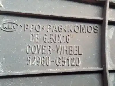 Peça sobressalente para automóvel em segunda mão tampa de jante por kia niro * referências oem iam 52960g5120  