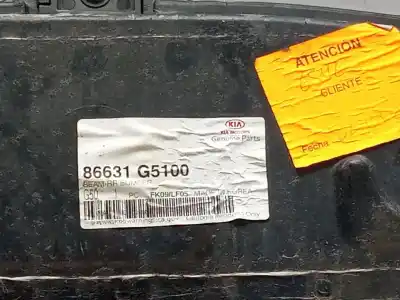 Second-hand car spare part rear bumper reinforcement for kia niro * oem iam references 86631g5100  86630g5100