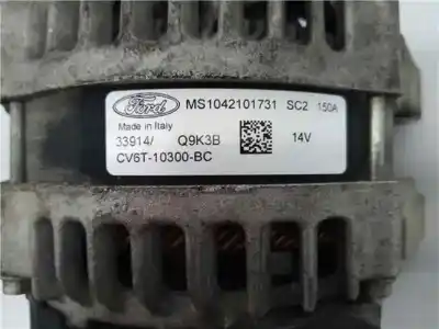 Автозапчастина б/у генератор для ford fiesta (ccn) 1.0 ecoboost cat посилання на oem iam   
