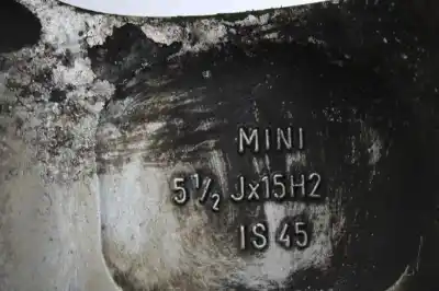 Peça sobressalente para automóvel em segunda mão jante por bmw r56 cooper d referências oem iam 6769404  