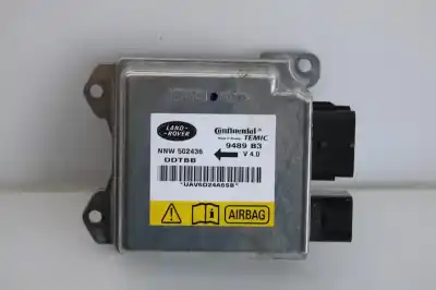 Peça sobressalente para automóvel em segunda mão centralina de airbag por land rover range rover sport 2.7 td v6 cat referências oem iam nnw502436