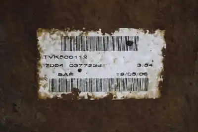 Peça sobressalente para automóvel em segunda mão diferencial traseiro por land rover range rover sport 2.7 td v6 cat referências oem iam tkv500112