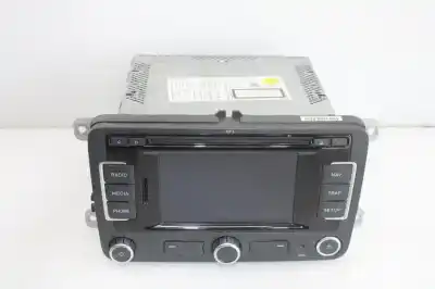 Second-hand car spare part gps navigation system for seat leon (1p1) reference oem iam references 5p0035191c