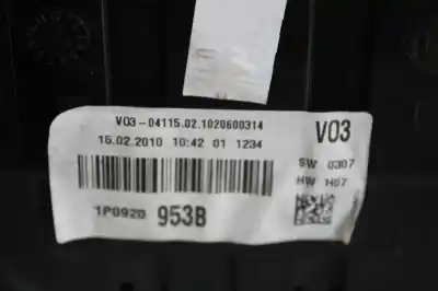 Peça sobressalente para automóvel em segunda mão quadrante por seat leon (1p1) reference referências oem iam 1p0920953b  