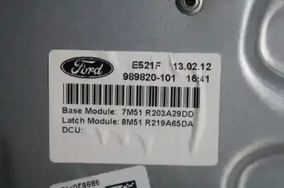 Second-hand car spare part driver left window regulator for ford kuga (cbv) titanium oem iam references 7m51r203a29dd  
