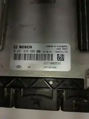 Second-hand car spare part ecu engine control for renault clio iv life oem iam references 0281035806  