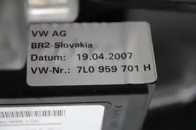 Автозапчастина б/у регулятор вікна передній лівий для porsche cayenne (typ 9pa1) s посилання на oem iam 7l5837729s