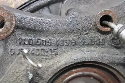 Pièce détachée automobile d'occasion moyeu de roue arrière gauche pour porsche cayenne (typ 9pa1) s références oem iam 7l0505435b  