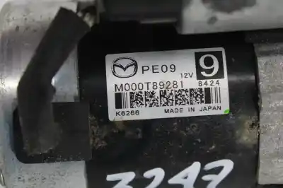 Peça sobressalente para automóvel em segunda mão motor de arranque por mazda 2 lim. () luxury referências oem iam m000t89281  