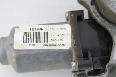 Peça sobressalente para automóvel em segunda mão elevador de vidros traseiro esquerdo por nissan navara pick-up (d40m) double cab le 4x4 referências oem iam 400851  