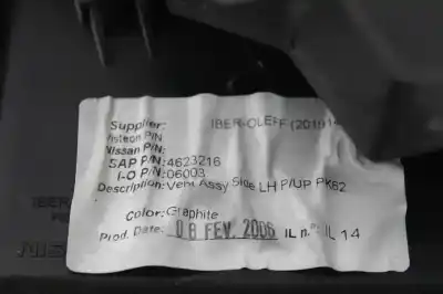 Peça sobressalente para automóvel em segunda mão grelha / difusor de ar por nissan navara pick-up (d40m) double cab le 4x4 referências oem iam 68761eb30  