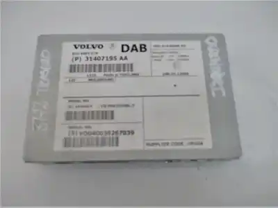 Pezzo di ricambio per auto di seconda mano amplificatore d'antenna per volvo v40 basis riferimenti oem iam 31407195aa