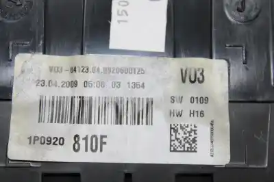 Peça sobressalente para automóvel em segunda mão quadrante por seat leon (1p1) reference referências oem iam 1p0920810f  