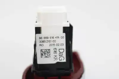 Second-hand car spare part hazard warning lights for citroen c3 tonic oem iam references 96669616kr