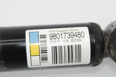 Second-hand car spare part right rear shock absorber for citroen c3 tonic oem iam references 9801739480