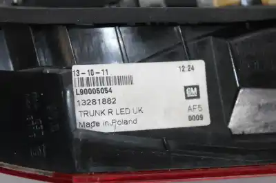 Автозапчасти б/у внутренний правый задний фонарь за opel astra j gtc selective ссылки oem iam 13281882  