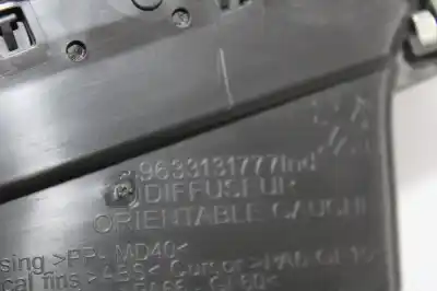 Peça sobressalente para automóvel em segunda mão grelha / difusor de ar por peugeot 208 active referências oem iam 9633131777