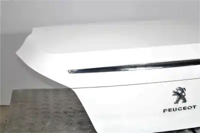 Second-hand car spare part tailgate for peugeot 508 active oem iam references 3580blanco  