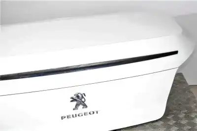 Second-hand car spare part tailgate for peugeot 508 active oem iam references 3580blanco  