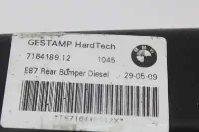 Peça sobressalente para automóvel em segunda mão reforço do pára choques traseiro por bmw serie 1 berlina (e81/e87) 118d referências oem iam 716418912