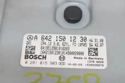 Автозапчастина б/у ебу контролер двигуна для mercedes-benz clase cls (w219) 320 / 350 cdi grand edition (219.322) посилання на oem iam a6421501230