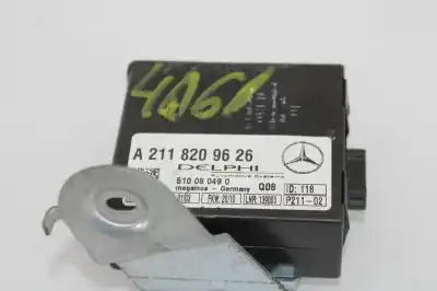 Автозапчастина б/у електронний модуль для mercedes-benz clase cls (w219) 320 / 350 cdi grand edition (219.322) посилання на oem iam a2118209626