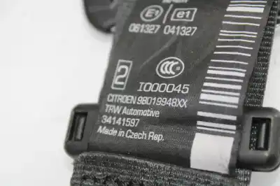 Second-hand car spare part rear left seat belt for citroen ds3 sport oem iam references 98019948xx
