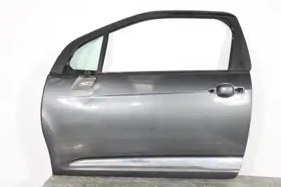 Second-hand car spare part left front door for citroen ds3 sport oem iam references 4054gris