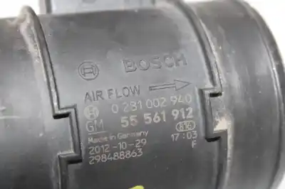 Second-hand car spare part flowmeter for opel astra j lim. selective oem iam references 55561912  