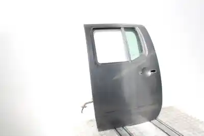 Peça sobressalente para automóvel em segunda mão porta do automóvel traseira esquerda por nissan navara pick-up (d40m) doble cab se 4x2 referências oem iam 3573ti.gris