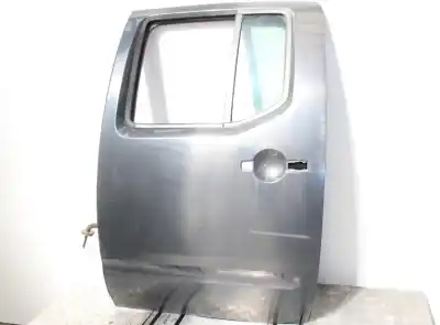 Peça sobressalente para automóvel em segunda mão porta do automóvel traseira esquerda por nissan navara pick-up (d40m) doble cab se 4x2 referências oem iam 3573ti.gris  