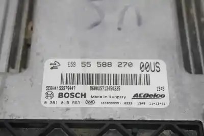Second-hand car spare part ecu engine control for opel corsa d corsavan oem iam references 55588270  