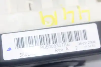 Second-hand car spare part climate control for dodge caliber s oem iam references p05058307ae  