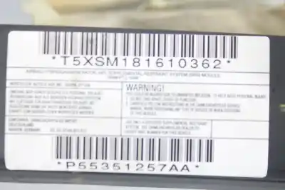 Second-hand car spare part front left curtain airbag for dodge caliber s oem iam references p55351257aa  