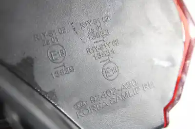 Peça sobressalente para automóvel em segunda mão farolim traseiro direito por kia cee´d drive referências oem iam 92402a20
