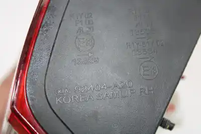 Second-hand car spare part interior rear right light for kia cee´d drive oem iam references 92404a20  