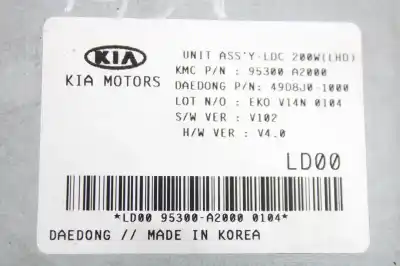 Second-hand car spare part electronic module for kia cee´d drive oem iam references 95300a2000  