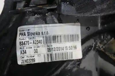 Second-hand car spare part rear left window regulator for kia cee´d drive oem iam references 83470a2340  