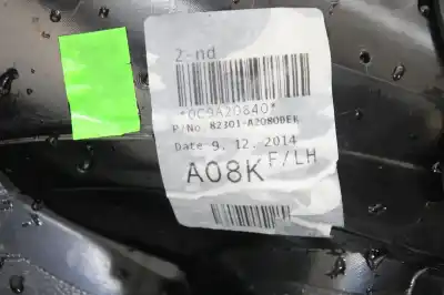 Peça sobressalente para automóvel em segunda mão forra / revestimento da porta dianteira esquerda por kia cee´d drive referências oem iam 82330a2020