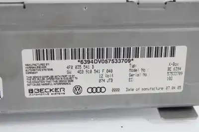 Автозапчасти б/у gps-навигационная система за audi a6 c6 (4f2) 3.0 tdi quattro ссылки oem iam 4f0035541b