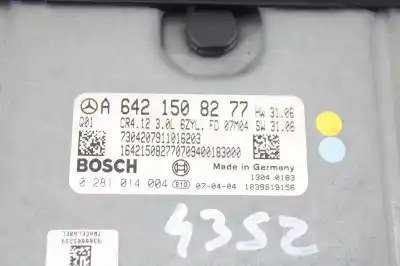 Second-hand car spare part ecu engine control for mercedes clase cls (w219) 320 cdi (219.322) oem iam references a6421508277