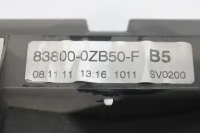 Peça sobressalente para automóvel em segunda mão quadrante por toyota auris (_e15_) 1.4 d-4d (nde150_) referências oem iam 838000zb50f  