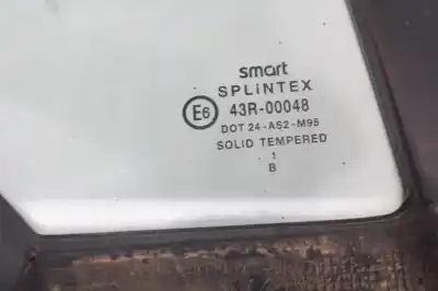 Peça sobressalente para automóvel em segunda mão vidro custódia triangular frente direito por microcar smart  referências oem iam 0000558  